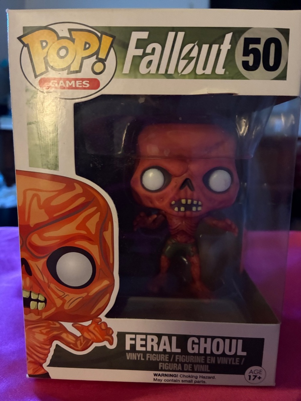 Funko Feral Ghoul Vinyl Figure - Orange and Green